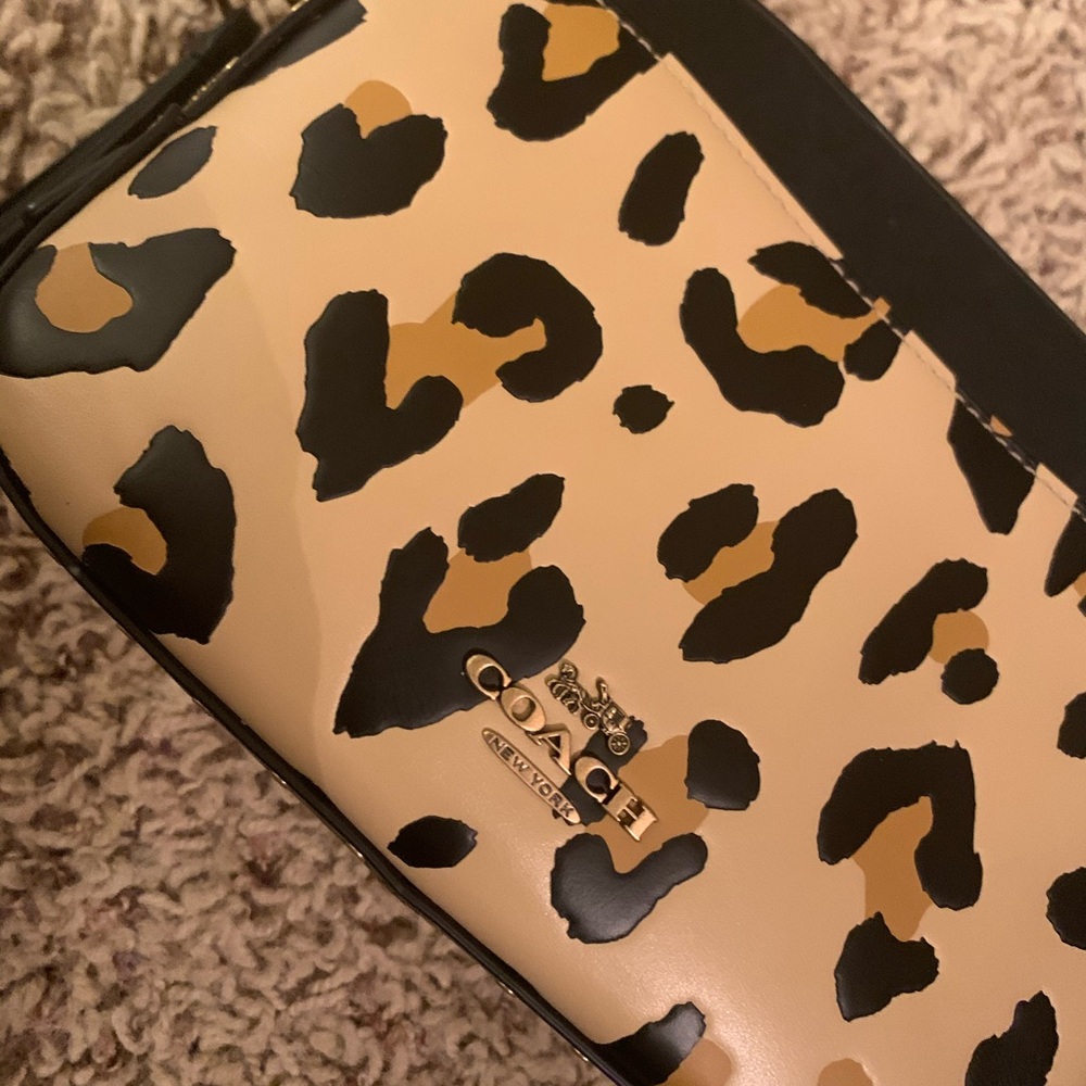 Coach Leopard Print crossbody